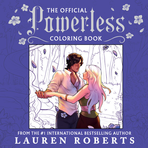 The Official Powerless Coloring Book (The Powerless Trilogy) book cover by Lauren Roberts