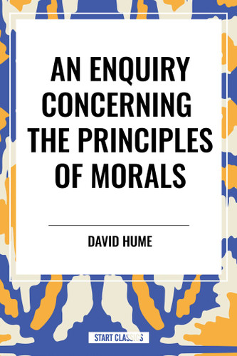 ENQUIRY CONCERNING THE PRINCIPLES OF MORALS book cover by David Hume