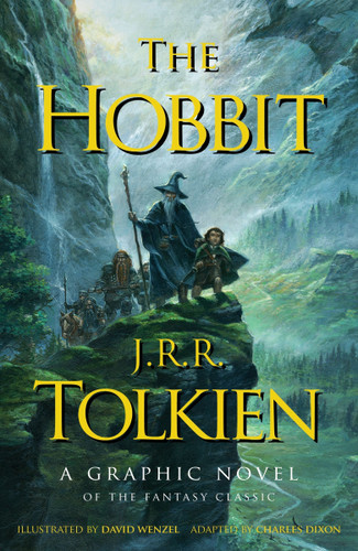 The Hobbit: A Graphic Novel book cover by J. R. R. Tolkien
