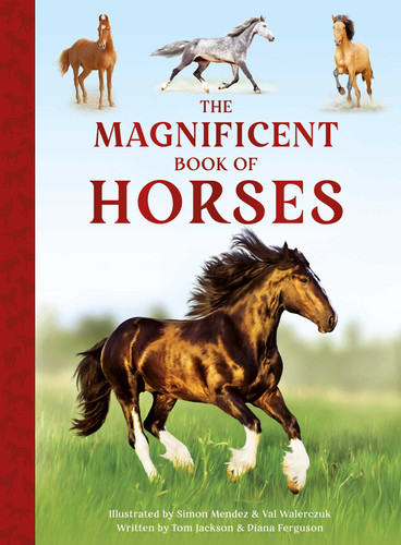 The Magnificent Book of Horses (The Magnificent Book of) book cover by Weldon Owen, Tom Jackson, Diana Ferguson