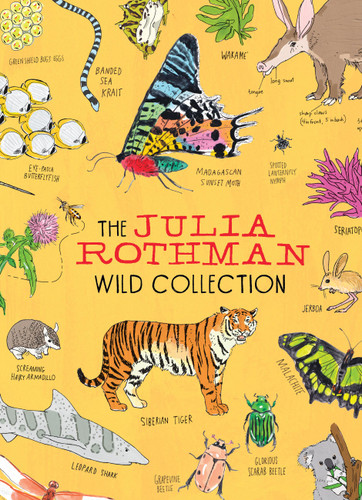 The Julia Rothman Wild Collection: Ocean Anatomy, Wildlife Anatomy, Insect Anatomy (Anatomy) book cover by Julia Rothman