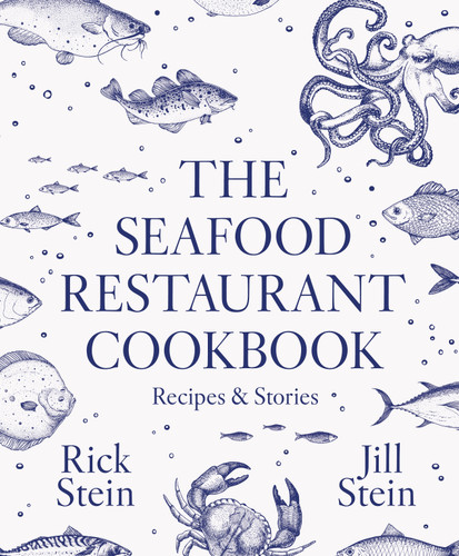The Seafood Restaurant Cookbook book cover by Rick Stein, Jill Stein