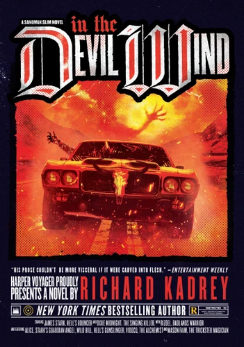 In the Devil Wind: A Novel (Sandman Slim #13) book cover by Richard Kadrey