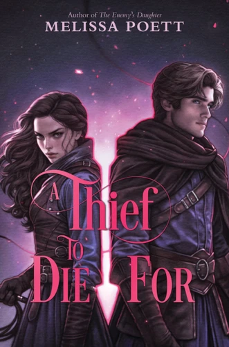 A Thief to Die For book cover by Melissa Poett
