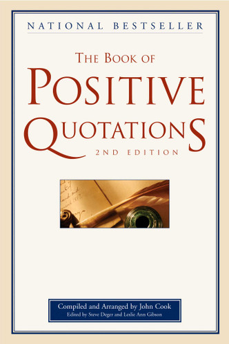 The Book of Positive Quotations book cover by 