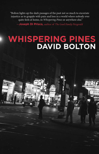 Whispering Pines book cover by David Bolton
