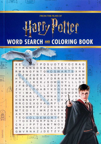 Harry Potter Word Search and Coloring Book (Coloring Book & Word Search) book cover by Editors of Thunder Bay Press