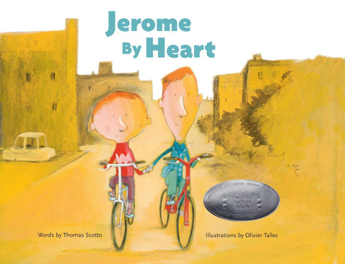 Jerome By Heart book cover by Olivier Tallec