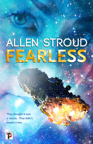 Fearless (The Fractal Series) book cover by Allen Stroud