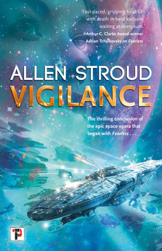 Vigilance (The Fractal Series) book cover by Allen Stroud