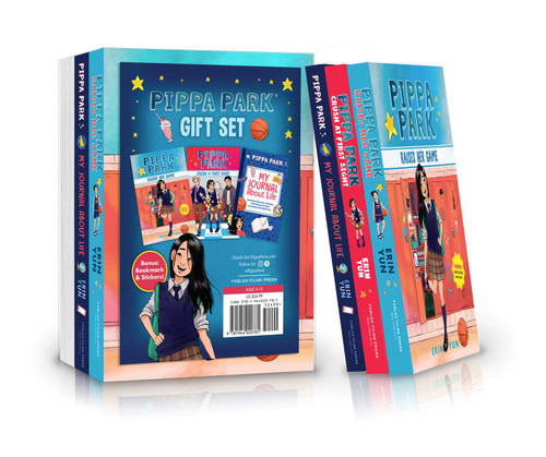 Pippa Park Series Gift Set: Pippa Park Raises Her Game + Pippa Park Crush at First Sight (Chapter Books) + Write-In Journal - Limited Edition (Pippa Park) book cover by Erin Yun
