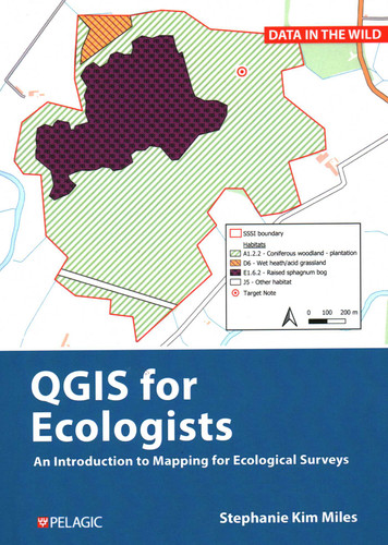 A Practical Guide to QGIS for Ecologists book cover by Stephanie Miles