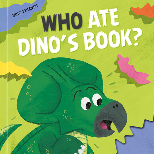 Who Ate Dino's Book? (Who Ate My Book) book cover by Little Genius Books