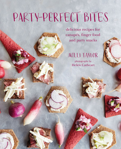 Party-perfect Bites: delicious recipes for canapés, finger food and party snacks book cover by Milli Taylor