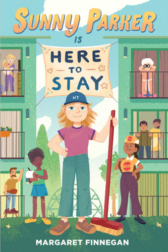 Sunny Parker Is Here to Stay book cover by Margaret Finnegan