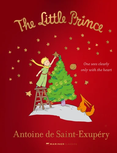 The Little Prince Deluxe Christmas Edition book cover by Antoine De Saint-Exupéry