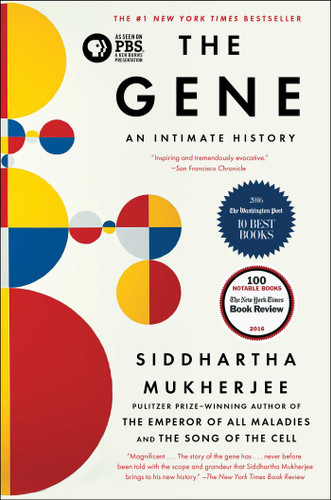 The Gene: An Intimate History book cover by Siddhartha Mukherjee