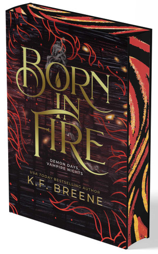 Born in Fire (Demon Days, Vampire Nights, Book 1) (Demon Days, Vampire Nights) book cover by K.F. Breene