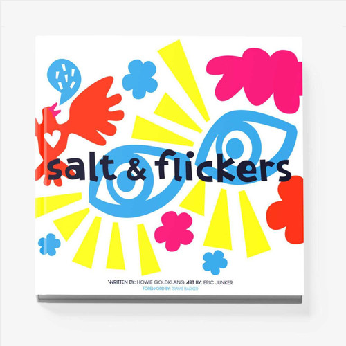 Salt and Flickers book cover by Howie Goldklang