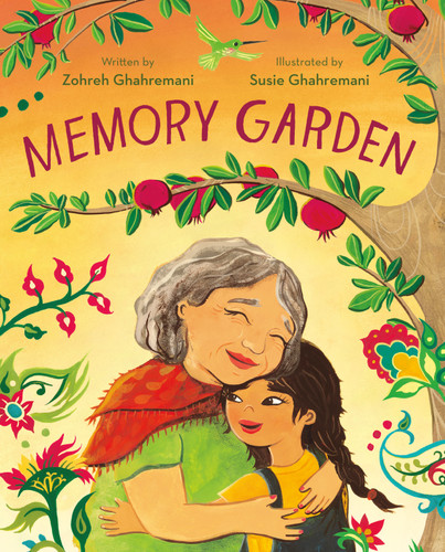Memory Garden book cover by Zohreh Ghahremani