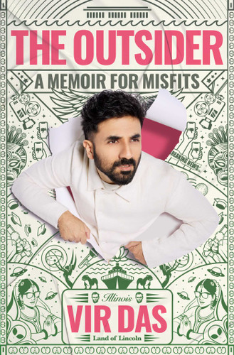 The Outsider: A Memoir for Misfits book cover by Vir Das