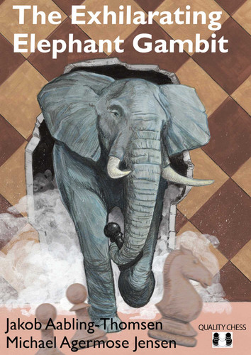 Exhilarating Elephant Gambit book cover by Jakob Aabling-Thomsen, Michael Agermose Jensen