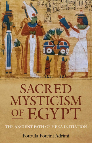 Sacred Mysticism of Egypt book cover by Fotoula Adrimi