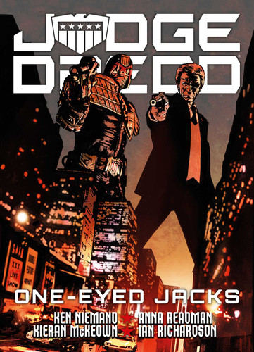 Judge Dredd: One-Eyed Jacks (Judge Dredd) book cover by Kenneth Niemand