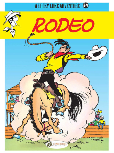 Rodeo (Lucky Luke) book cover by Morris