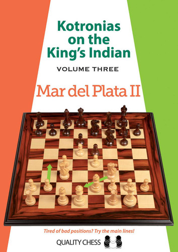 Kotronias on the King's Indian book cover by Vassilios Kotronias