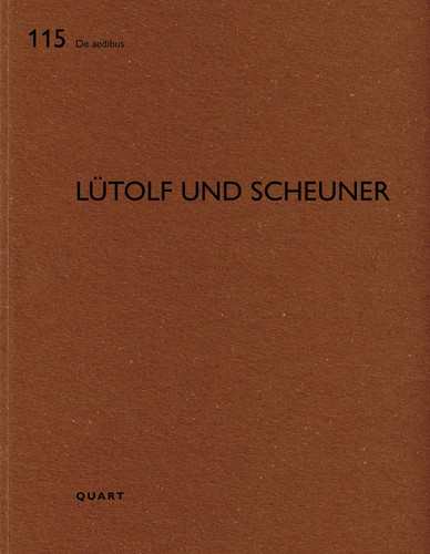 Lütolf und Scheuner Vol. 115 (De aedibus) book cover by 