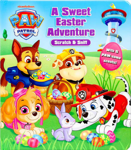 PAW Patrol: A Sweet Easter Adventure! (Scratch and Sniff) book cover by Editors of Studio Fun International