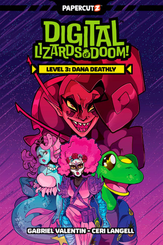 Digital Lizards of Doom Vol. 3: Dana Deathly (Digital Lizards of Doom) book cover by Gabriel Valentin