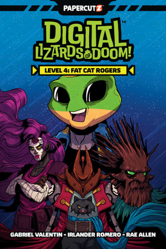 Digital Lizards of Doom Vol. 4: Fat Cat Rogers (Digital Lizards of Doom) book cover by Gabriel Valentin