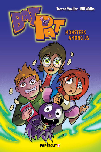 Bat Pat Vol. 1: Monsters Among Us book cover by Trevor Mueller