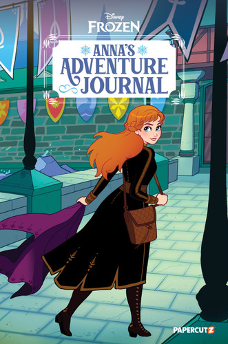 Disney Frozen: Anna's Adventure Journal (Disney Adventure Journals) book cover by The Disney Comics Group