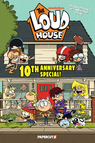 The Loud House 10th Anniversary Special (Loud House) book cover by The Loud House Creative Team