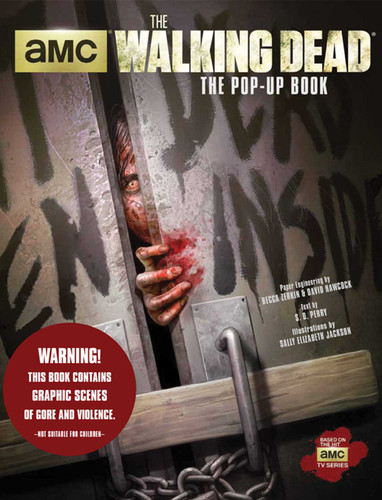 The Walking Dead: The Pop-Up Book book cover by S. D. Perry, David Hawcock, Becca Zerkin