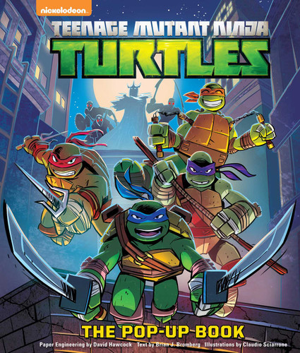 Teenage Mutant Ninja Turtles: The Pop-Up Book book cover by Brian J Bromberg