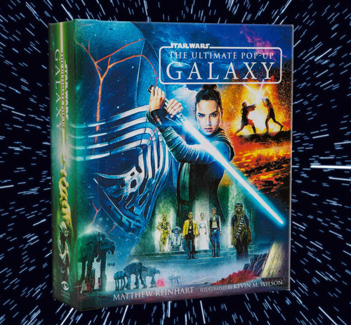 Star Wars: The Ultimate Pop-Up Galaxy (Pop up books for Star Wars Fans) book cover by Matthew Reinhart