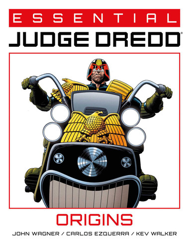 Essential Judge Dredd: Origins (Essential Judge Dredd) book cover by John Wagner