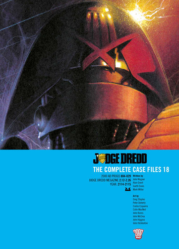 Judge Dredd: The Complete Case Files 18 (Judge Dredd: The Complete Case Files) book cover by John Wagner, Garth Ennis, Mark Millar