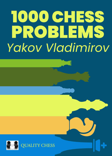 1000 Chess Problems book cover by Yakov Vladimirov
