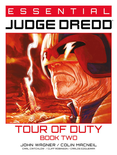 Essential Judge Dredd: Tour of Duty - Book 2 (Essential Judge Dredd) book cover by John Wagner, Al Ewing