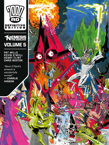 Nemesis the Warlock - The Definitive Edition, volume 5 (Nemesis the Warlock The Definitive Edition Nemesis the Warlock The Definitive Edition) book cover by Pat Mills