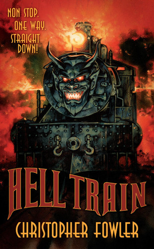Hell Train book cover by Christopher Fowler