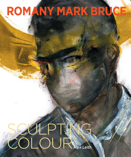 Romany Mark Bruce: Sculpting Colour book cover by Alex Leith