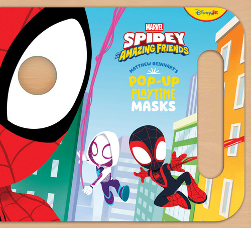 Pop-Up Playtime Masks: Spidey and His Amazing Friends (Pop-Up Playtime Masks) book cover by Maggie Fischer