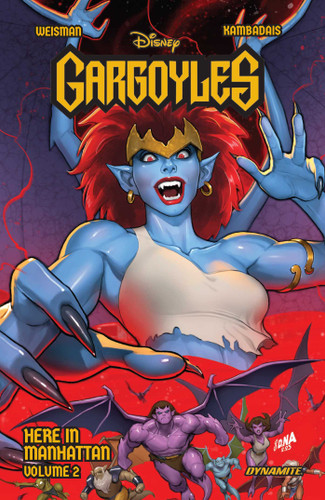 Gargoyles HC: Demona (Disney) book cover by Greg Weisman