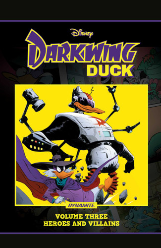 Darkwing Duck Classics TP Vol. 03: Heroes & Villains (Disney) book cover by Jeff Parker, Roger Langridge